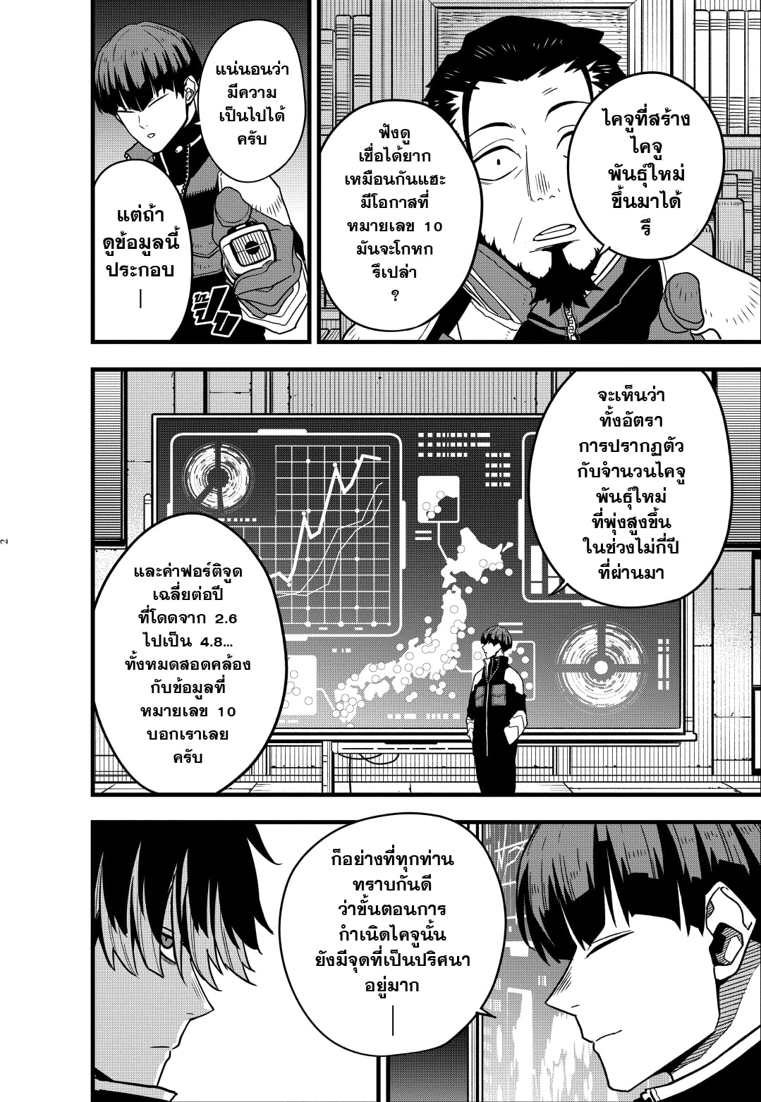 Kaiju No.8 ไคจูหมายเลข 8 ตอนที่ 58 - รูปที่ 2