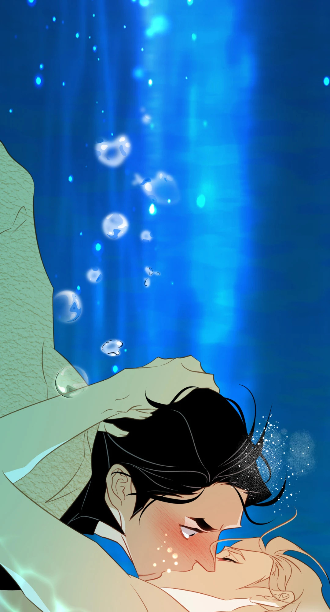 รักแรกของเถ้าแก่ร้านปลาดิบคือนายเงือก ตอนที่ 3 - รูปที่ 2